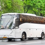 Volvo bus to rent in Delhi.