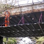 suspended scaffolding