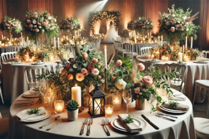 centerpieces at wedding receptions nyt